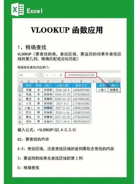 vlookup怎么用详细步骤，Excel中vlookup函数怎么用详细步骤